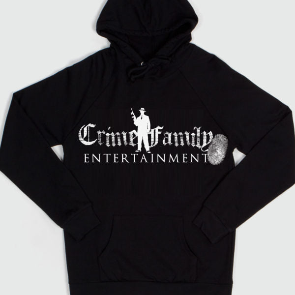 Black Crime Family Hoodie set with Sweats